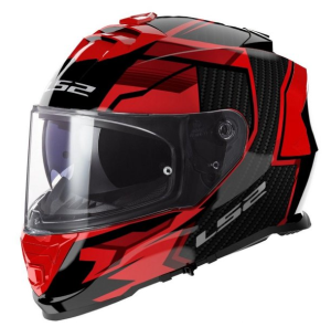 Kask integralny LS2 FF800 Storm II Tracker czarno-czerwony (Black/Red)