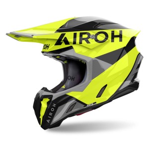 Kask Cross Airoh Twist 3 King Yellow Gloss