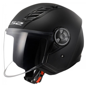 Kask otwarty LS2 OF616 Airflow II czarny mat (Matt Black)