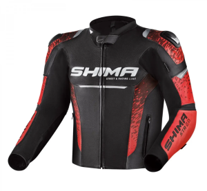 Kurtka skórzana SHIMA STR 2.0 Red
