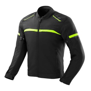 Kurtka Tekstylna Ozone Neo Black/Flo Yellow