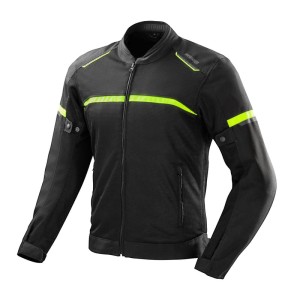 Kurtka Tekstylna Ozone Neo Air Black/Flo Yellow