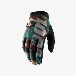 Rękawice 100 Procent Cross/Enduro Brisker Softshell Camo