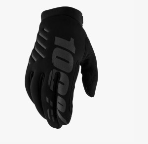 Rękawice 100 Procent Cross/Enduro Brisker Softshell Black