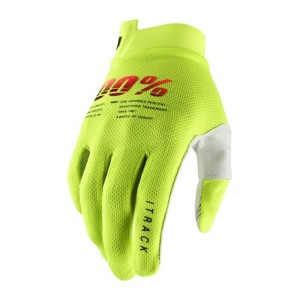 Rękawice 100 Procent Cross/Enduro iTrack Fluo Yellow