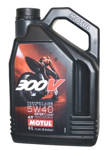 Olej silnikowy syntetyczny Motul 300V 5W40 Road FL 4L