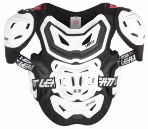 Buzer Leatt Chest Protector 5.5 Pro HD biały (White)