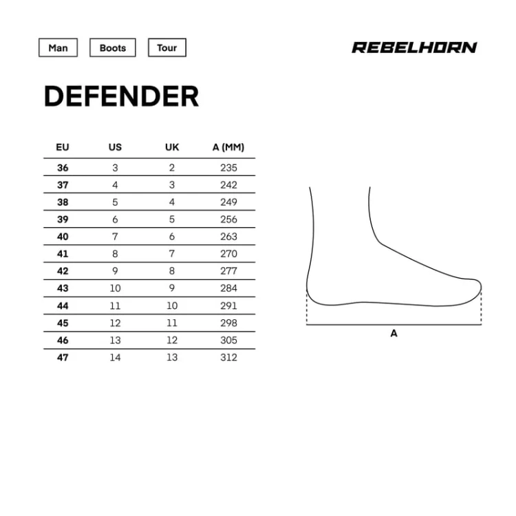 buty-motocyklowe-rebelhorn-defender-desert-tabela-rozmiarow