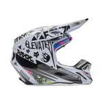 Kask motocyklowy Fox V1 Image Cosmo White/Black