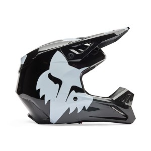 Kask motocyklowy Fox V1 Shield czarny (Black)