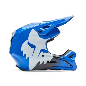 Kask motocyklowy Fox V1 Shield niebieski (Blue)