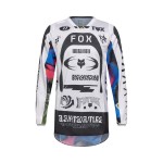 Bluza cross Fox 180 Image Cosmo biało-czarna (White/Black)