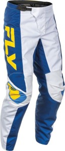 Spodnie cross Fly Racing F-16 White/Blue