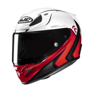 Kask integralny HJC RPHA12 Kos czerwono-biały (Red/White)