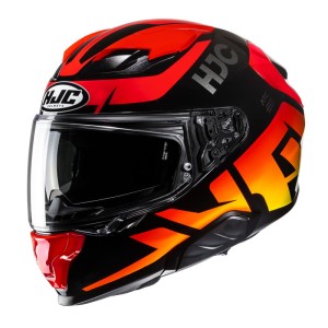 Kask integralny HJC F71 Bard czarno-czerwony (Black/Red)