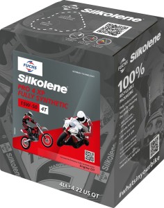 Olej silnikowy 15W50 100% syntetyczny Fuchs Silkolene PRO 4 XP 4L