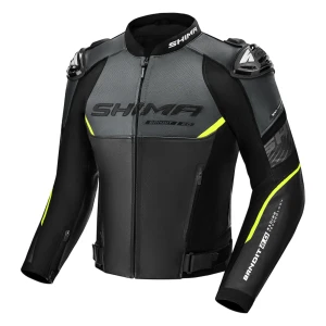 Kurtka motocyklowa skórzana SHIMA Bandit 2.0 Fluo