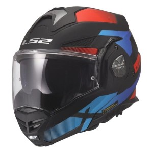 Kask szczękowy LS2 FF901 Advant X Nova czarno-czerwono-niebieski (Black/Red/Blue)