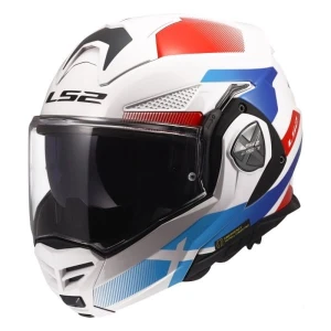 Kask szczękowy LS2 FF901 Advant X Nova biało-niebiesko-czerwony (White/Blue/Red)
