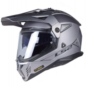 Kask enduro LS2 MX702 Pioneer II tytanowy mat (Matt Titan)