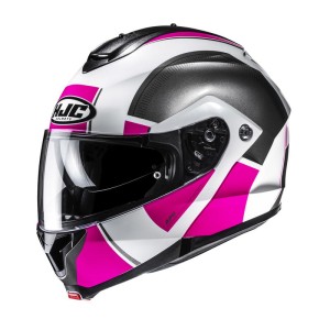 Kask szczękowy HJC C91N Jyn różowo-szary (Pink/Grey)