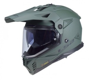 Kask enduro LS2 MX702 Pioneer II zielony mat (Matt Military Green)