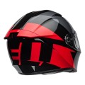 kask-bell-lithium-shear-metallic-grey-red-tyl