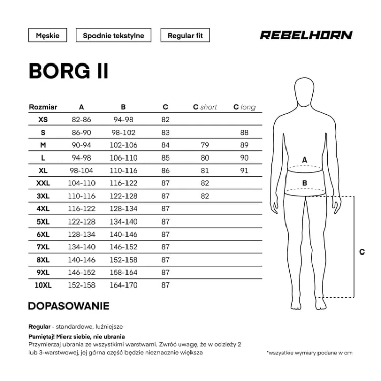 spodnie-tekstylne-rebelhorn-borg-2-black-grey-tabela-rozmiarow