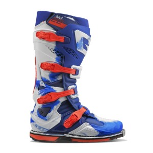 Buty enduro Gaerne SG-22 Hurricane niebiesko-pomarańczowo-białe (Blue/Orange/White)