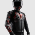 kurtka-skorzana-rebelhorn-vandal-2-cruze-black-grey-red-model-przod