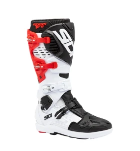 Buty motocyklowe SIDI Crossfire 3 SRS biało-czerwone (White/Red)