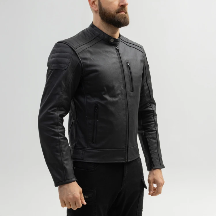 kurtka-skorzana-broger-legend-black-model-przod