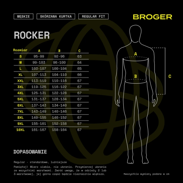 kurtka-skorzana-broger-rocker-black-tabela-rozmiarow