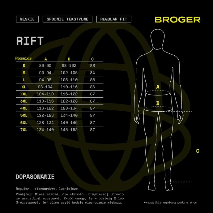 spodnie-tekstylne-broger-rift-black-tabela-rozmiarow