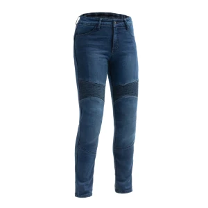Jeansy motocyklowe damskie Broger Aura Washed Blue