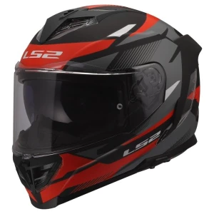 Kask integralny LS2 FF818 Storm III Komai czarno-czerwony (Black/Red)