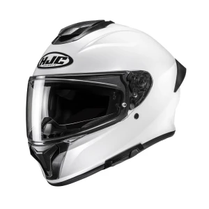 Kask integralny HJC C71 Solid Pearl White