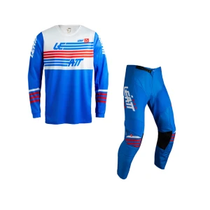 Zestaw Leatt koszulka + spodnie Ride Kit 3.5 Stripes Blue