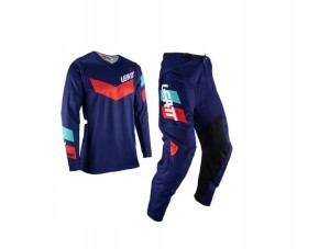 Zestaw Leatt koszulka + spodnie Ride Kit 3.5 Blue/Red