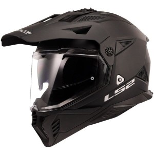 Kask enduro LS2 MX702 Pioneer II czarny mat (Matt Black)