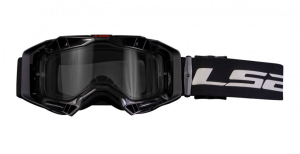 Gogle LS2 Aura Enduro czarne (Black) + pinlock