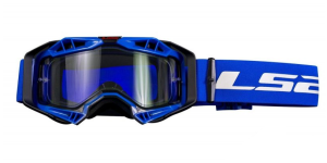 Gogle LS2 Aura Enduro niebieskie (Blue) + pinlock