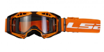 Gogle LS2 Aura Enduro pomarańczowe (Orange) + pinlock