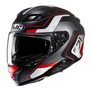 Kask integralny HJC F71 Arcan czarno-czerwony (Black/Red)