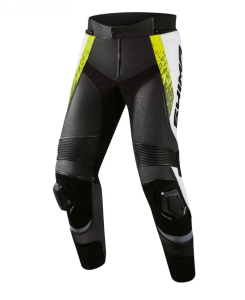 Spodnie motocyklowe skórzane SHIMA STR 2.0 Fluo