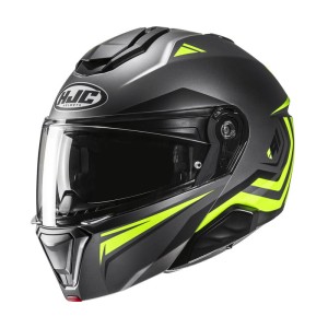 Kask szczękowy HJC I91 Tricus czarno-żółty (Black/Yellow)