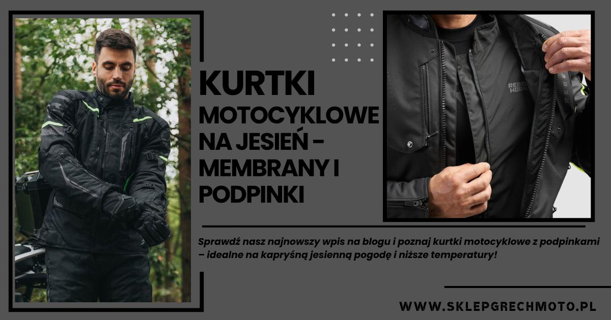 Kurtki motocyklowe z podpinkami na zmienną pogodę – komfort przez cały sezon